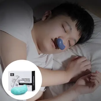 Usb Electric Anti Chrápanie Zariadenia Čistička Vzduchu Spánku Pomoc Chrápať Zátka Nevyhnutné pre kvalitu spánku