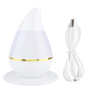 USB Elektrické Chladné Hmly Zvlhčovač Esenciálny Olej Difúzor 7 LED Svetlo Farieb pre domácnosť