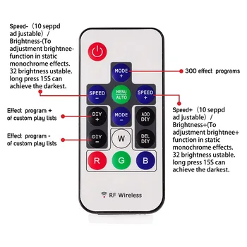 USB LED Pásy, RGB WS2812B DC5V 1m/2m/3m/4m/5m SMD 5050 Diaľkový ovládač Adresný pixel pásky Led TV Späť Pod Skrinku lampa