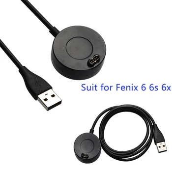 USB Nabíjací Kábel, Kábel Dock cargador Pre Garmin Fenix 6s/6/6X pro venu prístup S62 nabíjací adaptér držiaka pre GarminActive