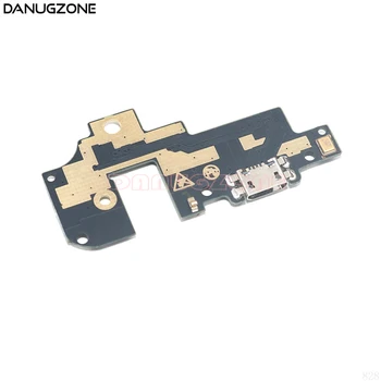 USB Nabíjanie Doske Konektor Dock Zásuvky Pripojte Nabíjací Port Konektor Flex Kábel S Mikrofónom Pre ZTE Nubia M2 Lite NX573j