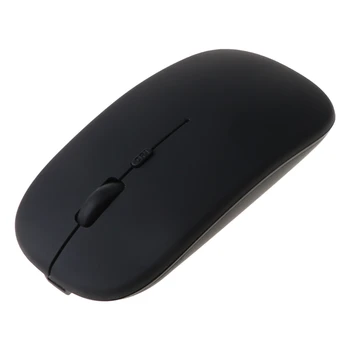 USB Nabíjateľné Myš Bezdrôtová Tichý Vypnúť Optická Myš pre Notebook 2.4 G