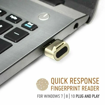 USB snímač Odtlačkov prstov, Modul pre Windows 8 / 10 Dobrý deň, Rýchle Reakcie Biometrického Kľúča Stlačte Prihlásiť sa
