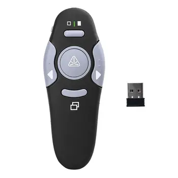 USB Wireless Presenter Powerpoint Klikateľné Prezentáciu, Diaľkové Ovládanie Pero PPT s Červené Svetlo Diaľkové Ovládanie pc myši