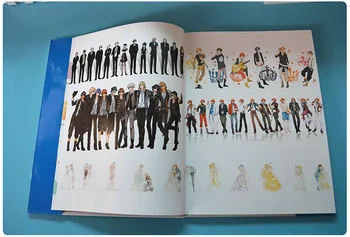 Uta č Prince-sama Syo Kurusu Tokiya Ai Mikaze Reiji Jinguji Fanart Katalóg, Brožúry, Ilustrácie Artbook Albume Darček