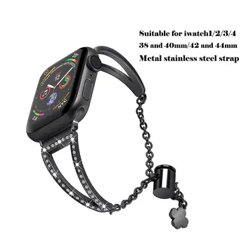 UTHAI A10 Pre Apple Watch1/2/3/4 hodinky iwatch duté trojuholník kovu, nehrdzavejúcej ocele, remienok Watchbands