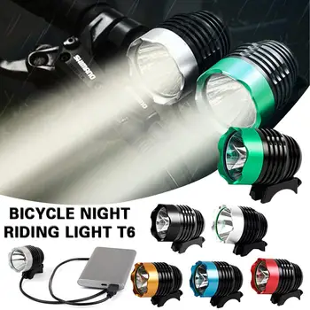 Užitočné Šport a Vonku Cyklistické Doplnky, 3000 Lúmenov XML-T6 Rozhranie USB LED Svetlo na Bicykel Svetlomet Svetlometov 3 Režim