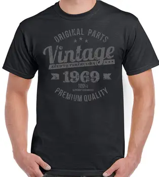 V lete O-Krku Cotton1969 Mužov JE Smiešne, Legend Vintage 50. Míľnik Narodeniny T-Shirt 50 ročný Darček Súčasnosti 1969 T-Shirt