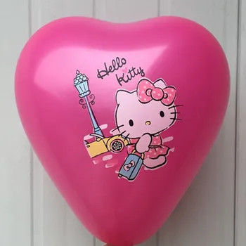 V tvare srdca 100 zahusťovanie 2.2 g balóny mix farieb farebné balóny, aby vlastné balónová reklama tlač tlač loga