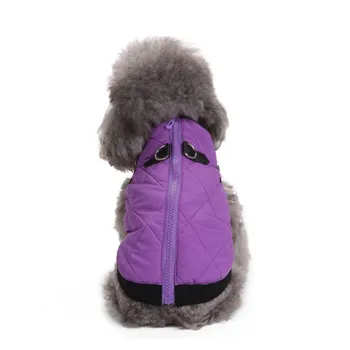 V zime Teplé Psa Oblečenie Mäkké Pug Štyri nohy Hoodies Oblečenie Pre Malé Psy Chihuahua Pug Sveter Oblečenie Šteňa Kabát Bunda