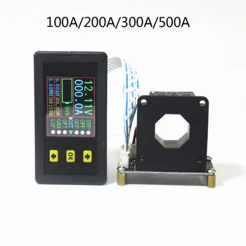 VAC9010H Hala Coulombmeter DC90V Voltmeter Ammeter LCD dvojsmerný Prúd Napätie Meter Kapacita Batérie Energie Monitorovanie