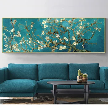 Van Gogh Mandľový Kvet, Reprodukcie, Veľkosť Wall Art Plagáty A Vytlačí Impresionistického Kvety Obrázok Pre Obývacia Izba