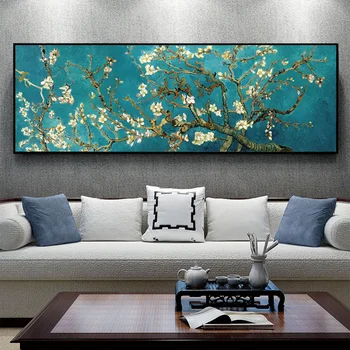 Van Gogh Mandľový Kvet, Reprodukcie, Veľkosť Wall Art Plagáty A Vytlačí Impresionistického Kvety Obrázok Pre Obývacia Izba
