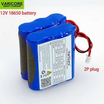 VariCore 12V 18650 2600mAh lítium-iónová Batéria Monitor CCTV Kamera, batéria 12,6 V 1.8 A 2A 2.2 2.5 A 2.6 A 2.8 A 3A batérie