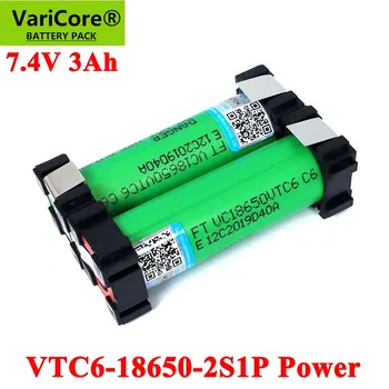 VariCore 5V/7.4 V 18650 VTC6 2S1P 3000mAh 20 zosilňovačov Pre bezdrôtové Skrutkovač batérie DIY zvaru batérie