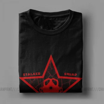 VDNKh Stalker T-Shirts Družstvo Metro Exodus Tees Plynová Maska, Toxické Hry Tričko Človeka Originálne Oblečenie Blázon Crewneck Bavlna