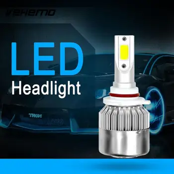 Vehemo 9005/HB3/H10 6000K Univerzálny Super Jasný Predné Lampy, Osvetlenie Montáž Auto Styling LED Hmlové Svetlo Náhradné