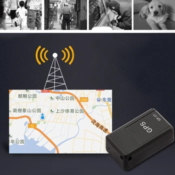 Vehemo GF-07 1pc Auto Mini GPS Tracker Mini GPS Tracker Locator Prenosné Auto spätný Hovor Magnetické GPS Lokátor polohovacie zariadenie Real Time9