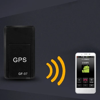 Vehemo GF-07 1pc Auto Mini GPS Tracker Mini GPS Tracker Locator Prenosné Auto spätný Hovor Magnetické GPS Lokátor polohovacie zariadenie Real Time9