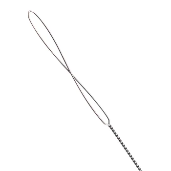 Veslo twist pearl špeciálne ihly ihly na pearl piercing Korálkové ihly string ihly extra jemné perforácia ihly 0.15-0.6 mm