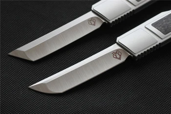 VESPA Ripper Vreckový nôž lovecké nože M390 Čepeľ 7075Aluminum+CF Rukoväť prežitie nože vonkajšie Taktický nôž výchovy k DEMOKRATICKÉMU občianstvu nástroj darček