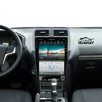 Večera Tesla štýl Auta GPS Navigácie Vedúci Jednotky Android6.0 Auto DVD prehrávač, GPS navigáciu pre TOYOTA Pôdy Cruiser Prado 150 2018