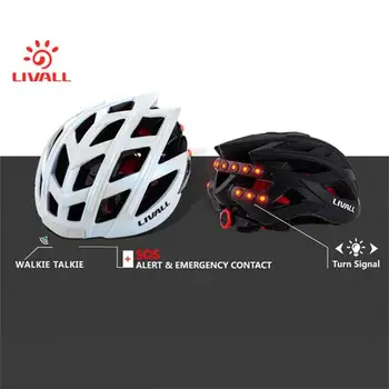 Veľkoobchod !!Smart Prilba Inteligentné Cyklistika Helmu, Bicicleta Capacete Casco Ciclismo Para Ultralight Prilby LIVALL