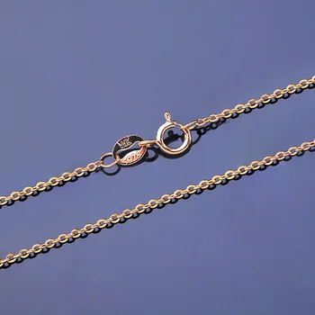 Veľkoobchodná Cena 925 sterling silver 0.8 mm Odkaz Rolo Reťaze náhrdelník 40cm,45cm ,50cm,55cm,60cm,módne dámske Šperky Retiazky