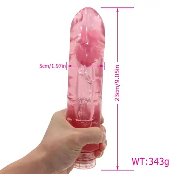 Veľké Hrubé Dildo Vibrátor Realistického Obrovský Penis G-spot Jelly Vibračný Penis Sexuálne Hračky pre Ženu, Žena Masturbator Dospelých Len Sex