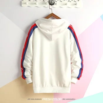 Veľký a Vysoký Mens Farebný Blok s Kapucňou, módne hoodies pre mužov 2019 mikina plus veľkosť