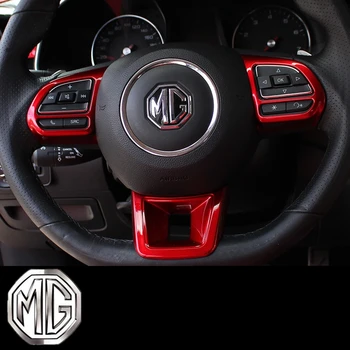 Vhodné pre MGZS MGHS RX5 MG3 MG5 MG6 ABS Plast Farba Volante Vozidla Flitrami Výbava Nálepky Výzdoba Interiéru Vozidla Príslušenstvo