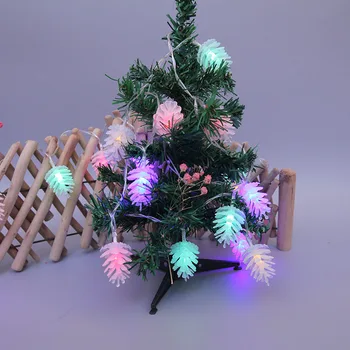 Vianočné Borovice Kužele LED Reťazec Svetlá na batériový Rozprávkových Svetiel Vnútorné Vonkajšie Dekorácie Pre Strán, Svadby, Garden Home