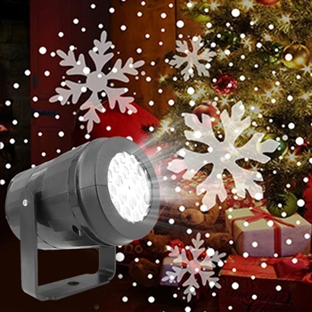 Vianočné Projektor laserového Svetla LED Vodotesný Snowflake Nový Rok party Domáce Dekorácie záhrada krajiny lampy Dropshipping