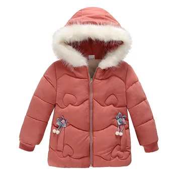 Vianočné zimná páperová bunda parka pre dievčatá chlapci coats nadol bundy detské oblečenie pre sneh nosenie deti vrchné oblečenie Detské kabáty