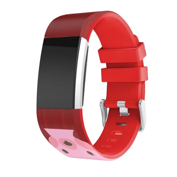 Vianočné Štýl náhradný popruh Pre Fitbit Poplatok 2 športové hodinky Kapela Zameniteľné nové módne Watchband Pre Fitbit Poplatok 2