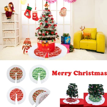 Vianočný Strom Vianočný Strom Decor Sukne LED Svetelné Dekorácie Farebné Ozdoby Domov Festival Party Dodávky