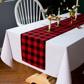 Vianočný Stôl Runner Textílie Cestu, Dekorácie, Výzdoba Centier Jedálenský Stôl Cestnej Posteľ Vianočné Ozdoby na Stôl