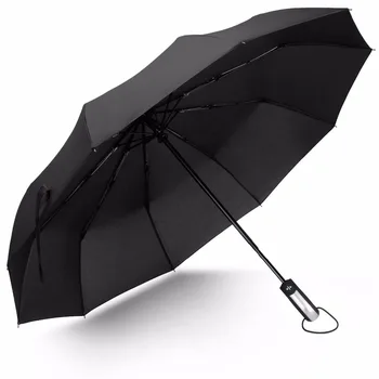 Vietor Odolný Skladací Automatický Dáždnik Dážď Ženy Auto Luxusné Veľké Vetru Dáždniky Dážď Pre Men10K Dáždnik