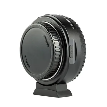 Viltrox EF-M2II AF Auto-focus EXIF 0.71 X Znížiť Rýchlosť Booster Adaptér Objektívu Turbo pre Canon EF objektív M43 Fotoaparát GH4 GH5 GF6 GF1