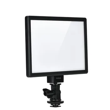Viltrox L116T LCD Displej Bi-Color & Stmievateľné Slim DSLR Video LED Svetlo + Batéria + Nabíjačka pre Canon, Nikon Fotoaparát DV Videokamera