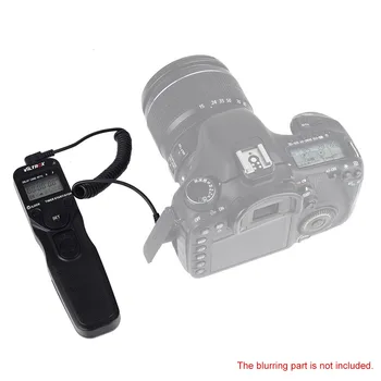 VILTROX Časový úsek, Intervalometer Časovač, Diaľkové Ovládanie Spúšte do C3 Kábel pre Canon 1D 5D 5DII 5DIII 7D 10D 20D D30 40 D 50D