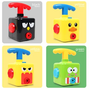 (VIP Link) Vzdelávania, Vedy Moc Balón Auto Montessori hračky Experiment Hračka Inerciálnych Spustenie Veža Autá, Hračky pre Deti Darček