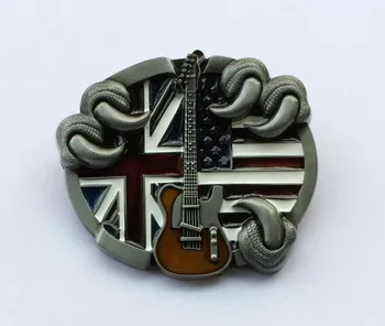 Vlajka únie Britskej Gitarovej Hlavy Opasku SW-BY630 zbrusu nový stav, vhodný pre 4cm wideth pás s nepretržitého zásob