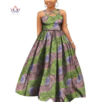 Vlastné Afriky WY2390 Nový Dizajn Sexy Party Šaty Elegantné Ženy Afriky Dashiki Šaty pre Ženy Afrike Dlhé Šaty