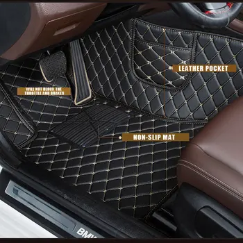 Vlastné auto podlahové rohože batožinového priestoru mat pre Toyota Všetky Modely Corolla Camry Rav4 Auris Prius Yalis Avensis auto príslušenstvo styling