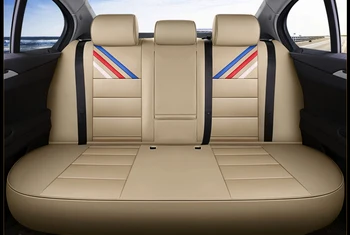 Vlastné cowhide autosedačky sa vzťahujú len zadné sedadlo na Jeep Grand Cherokee Renegade Cherokee Patriot Kompas auto Príslušenstvo styling