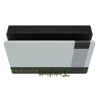 Vlastné Klasiky NES Štýl Mäkké Uchopenie Modularitou, DIY Náhradné Bývanie Shell pre Nintendo Prepínač Dock