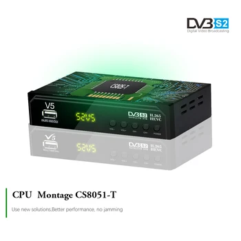 Vmade Full HD 1080P DVB-S2 s Vysokým Rozlíšením, Digitálne DVB S2 Satelitný Prijímač Receptor, Podpora USB WIFI,Youtube