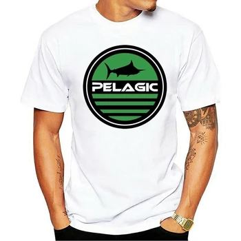Vodné 2021 nové tričko Pelagických FishingMens Diy Prited