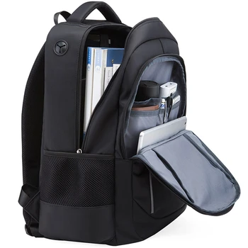 Vodotesný Batoh Mužov Veľkú Kapacitu, Laptop Tašky Usb Podnikanie Späť Pack Cestovné Bagpack Anti-theft Oxford Bookbag Aktovka